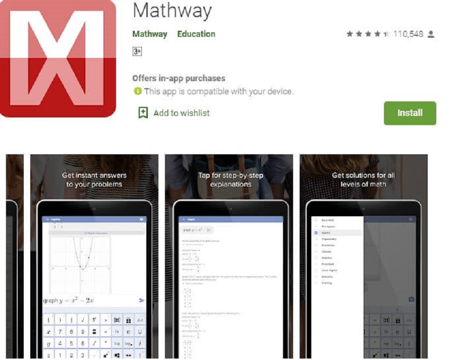 mathway similar apps