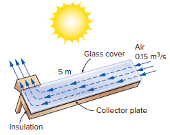 Solved Consider An Air Solar Collector That Is 1 M Wide And 5 M Long And Has Solutioninn